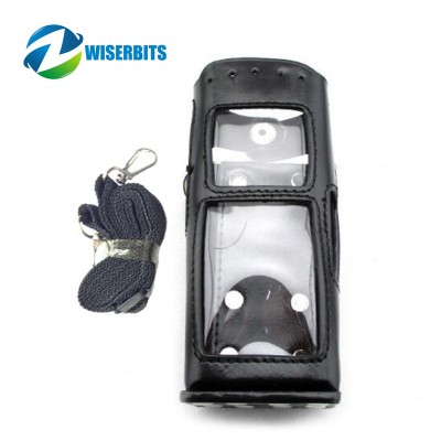 Hot selling MTP850, MTP850S leather case For walkie-talkie Moto TETRA MTP850